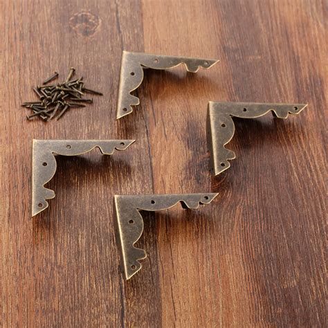 antique metal corner brackets|decorative furniture corner brackets.